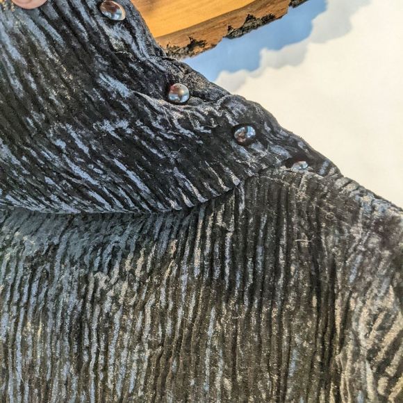 ISSEY Miyake black dress size L in EUC - Picture 6 of 9